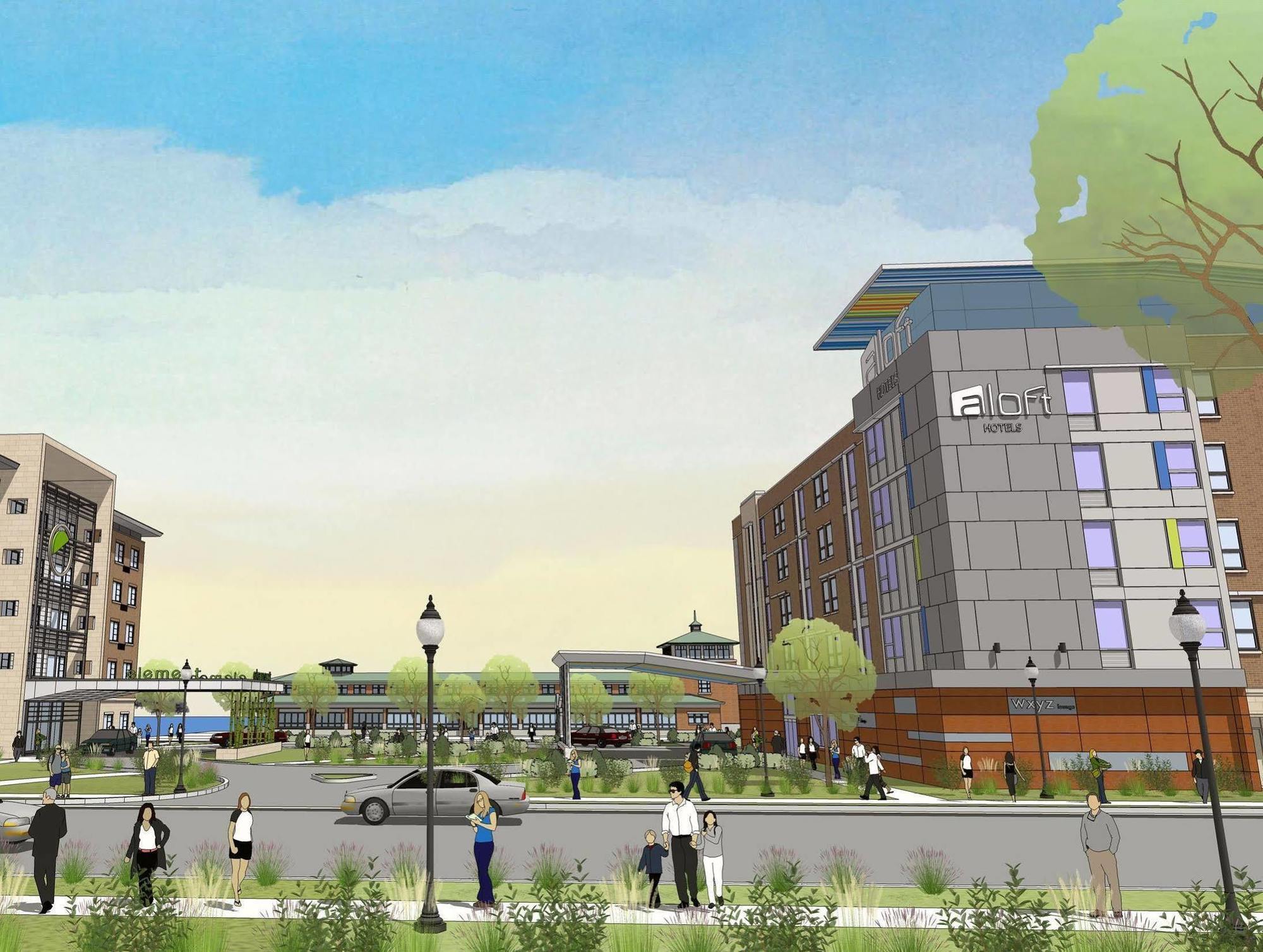 Aloft Syracuse Inner Harbor Exterior photo